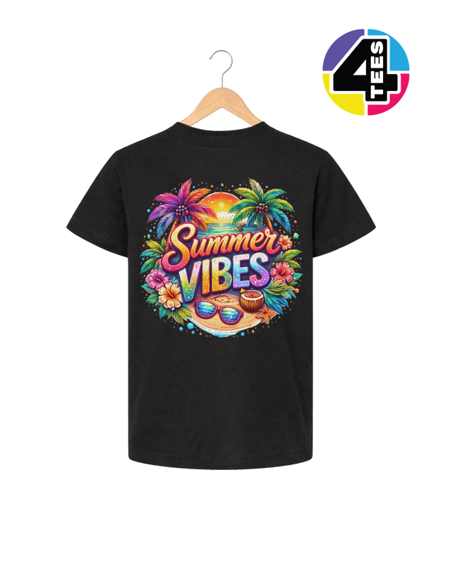 Retro Summer Vibes Youth Tee