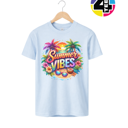 Retro Summer Vibes Youth Tee