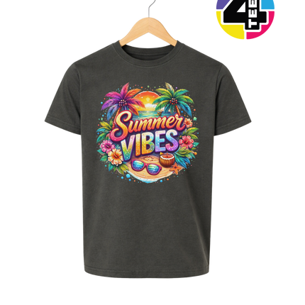 Retro Summer Vibes Youth Tee