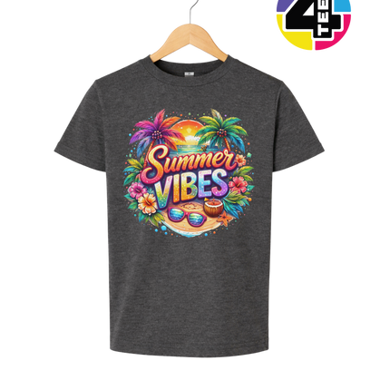 Retro Summer Vibes Youth Tee