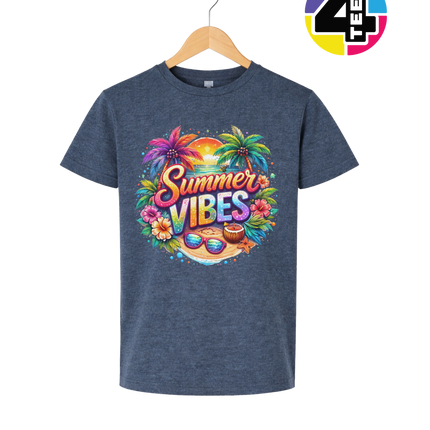 Retro Summer Vibes Youth Tee
