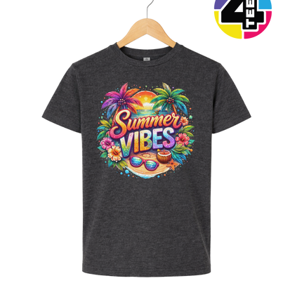 Retro Summer Vibes Youth Tee