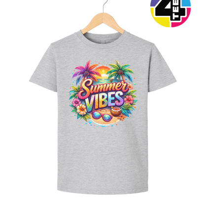 Retro Summer Vibes Youth Tee
