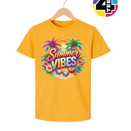 Retro Summer Vibes Youth Tee