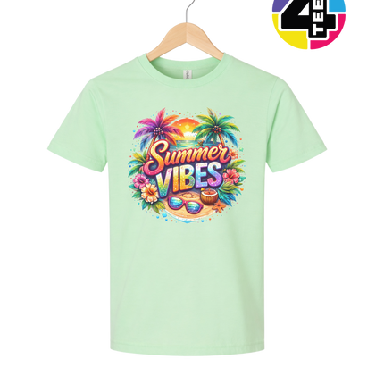 Retro Summer Vibes Youth Tee