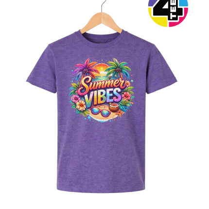 Retro Summer Vibes Youth Tee