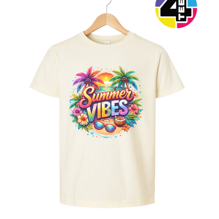 Retro Summer Vibes Youth Tee