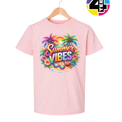 Retro Summer Vibes Youth Tee