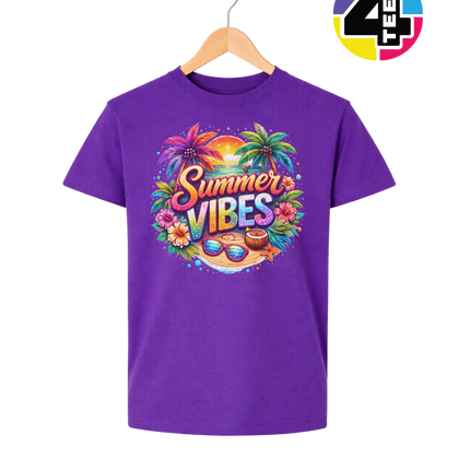Retro Summer Vibes Youth Tee