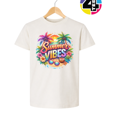Retro Summer Vibes Youth Tee