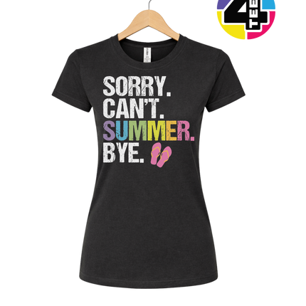 Sorry. Can't. Summer Women's Tee