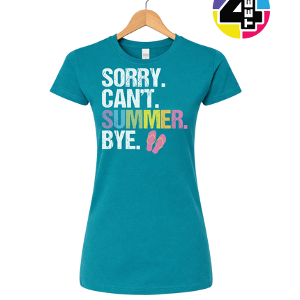 Sorry. Can't. Summer Women's Tee