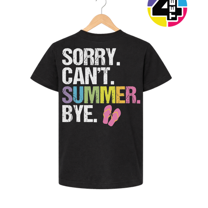 Sorry. Can't. Summer Youth Tee