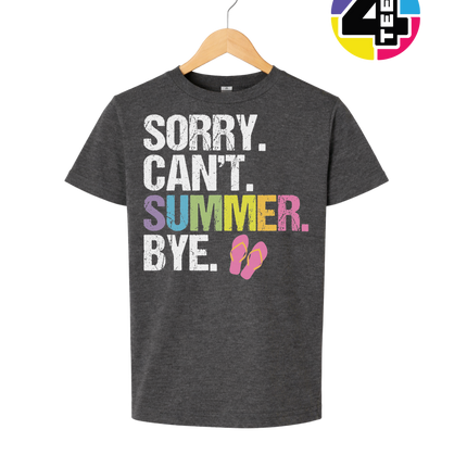 Sorry. Can't. Summer Youth Tee