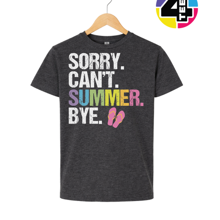 Sorry. Can't. Summer Youth Tee
