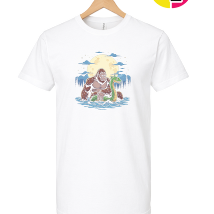 Bigfoot and Nessie Tee