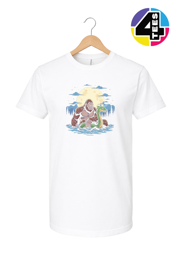 Bigfoot and Nessie Tee