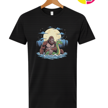 Bigfoot and Nessie Tee
