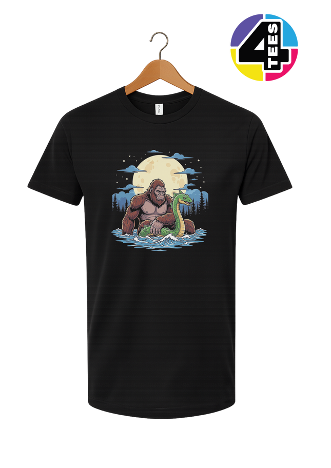 Bigfoot and Nessie Tee