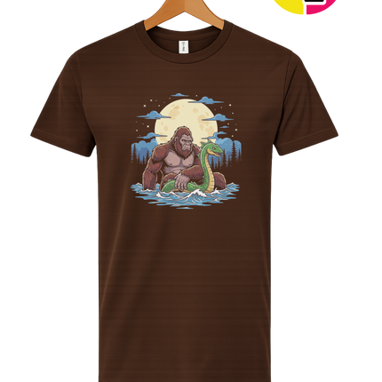 Bigfoot and Nessie Tee