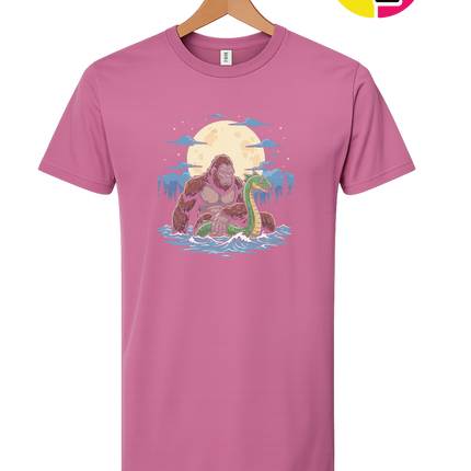 Bigfoot and Nessie Tee