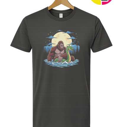 Bigfoot and Nessie Tee