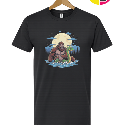 Bigfoot and Nessie Tee