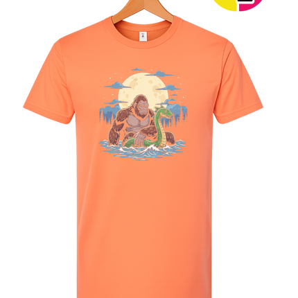 Bigfoot and Nessie Tee