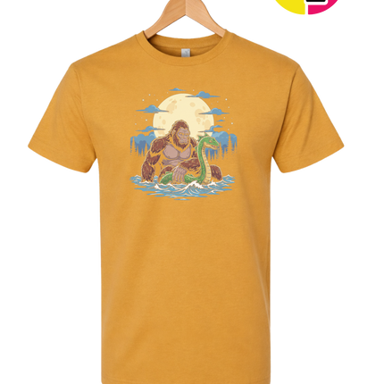 Bigfoot and Nessie Tee