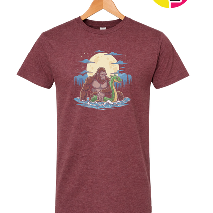 Bigfoot and Nessie Tee