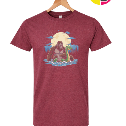 Bigfoot and Nessie Tee
