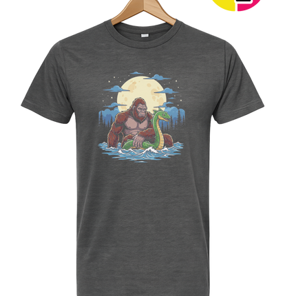 Bigfoot and Nessie Tee