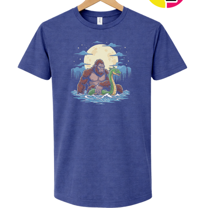 Bigfoot and Nessie Tee