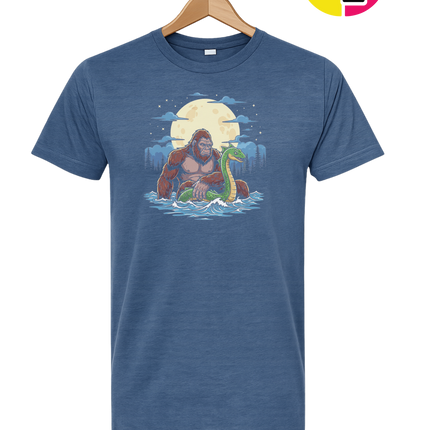 Bigfoot and Nessie Tee