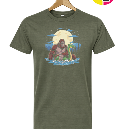 Bigfoot and Nessie Tee