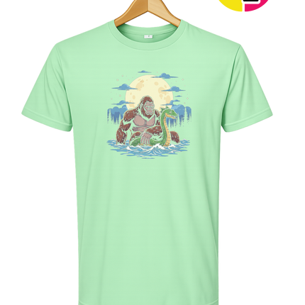 Bigfoot and Nessie Tee