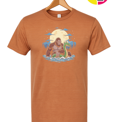 Bigfoot and Nessie Tee