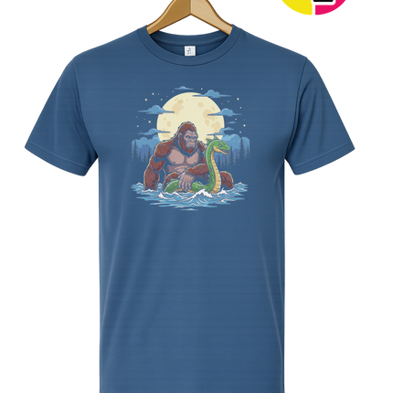 Bigfoot and Nessie Tee