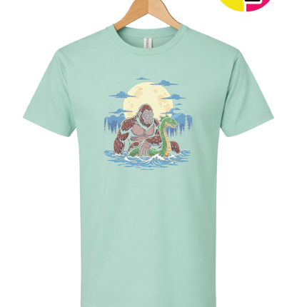 Bigfoot and Nessie Tee