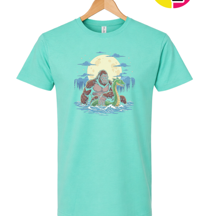 Bigfoot and Nessie Tee