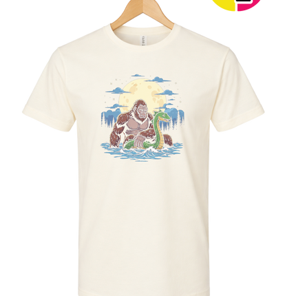 Bigfoot and Nessie Tee