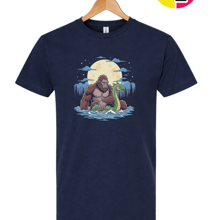 Bigfoot and Nessie Tee
