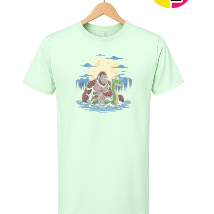 Bigfoot and Nessie Tee