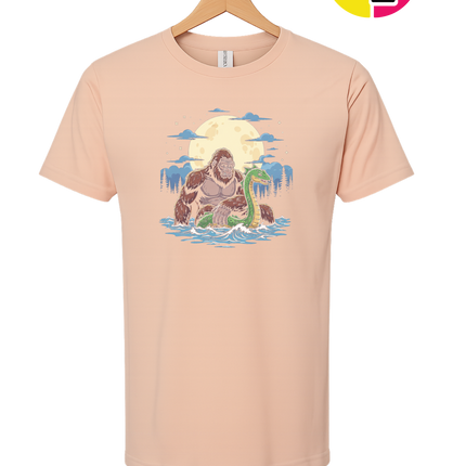 Bigfoot and Nessie Tee