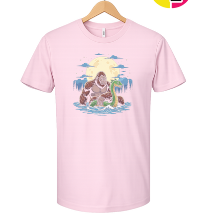 Bigfoot and Nessie Tee