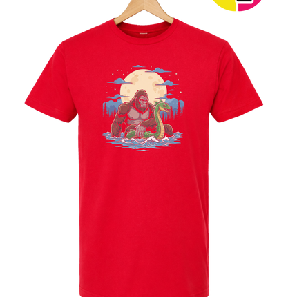 Bigfoot and Nessie Tee