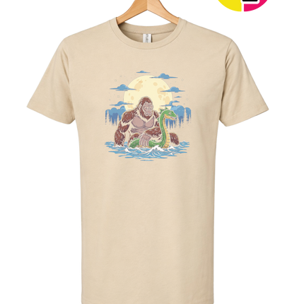 Bigfoot and Nessie Tee