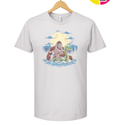 Bigfoot and Nessie Tee