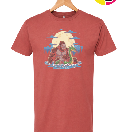 Bigfoot and Nessie Tee