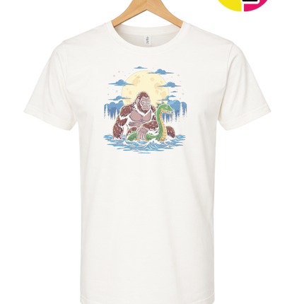 Bigfoot and Nessie Tee
